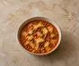 Lasagnesuppe med kjøttdeig, pastabiter og gyllen mascarpone- og parmesantopping